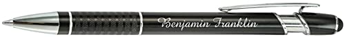 Express Pencils™ - Customized Pens with Stylus - Metal Pens - Custom Printed Name Pens with Black Ink Personalized & Imprinted with Logo or Message -Great Gift Ideas- 12 pcs/pack