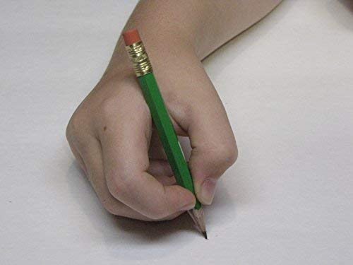 Half Pencils with Eraser, Golf, Classroom, Pew, 2, Hexagon, Sharpened, Box of 144. Colors: Eight Mixed Classics