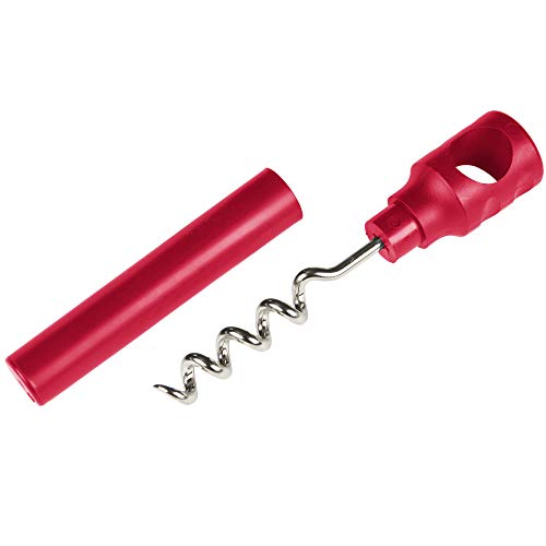 Personalized Pocket Corkscrew - Wine Bottle Opener- Custom Printed - Imprinted with Your Name Logo or Message - Favors - Includes Personalizing - 12 Quantity Box (Assorted Colors)