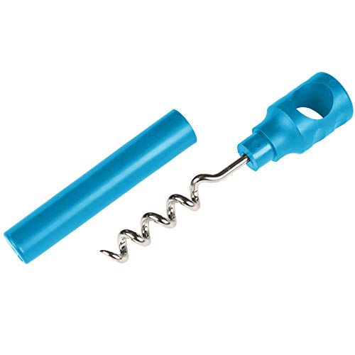 Personalized Pocket Corkscrew - Wine Bottle Opener- Custom Printed - Imprinted with Your Name Logo or Message - Favors - Includes Personalizing - 12 Quantity Box (Assorted Colors)