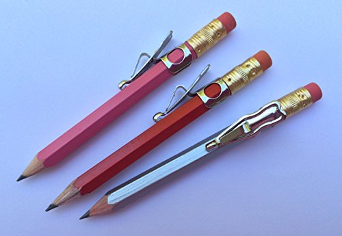 Faultless Pencil Clips - Quantity 10 DCLIPS - Slide On Pocket Clips