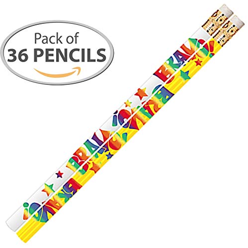 D2466 Bravo! - 36 Qty Package - Approval Motivational Pencils - Express Pencils