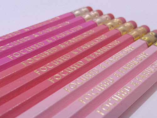 FOCUSED & FABULOUS Pencils. - Set of 12 - Colors available: Deep, Regu –  ExpressPencils