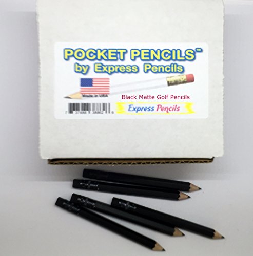 Half Pencils with Eraser - Golf, Classroom, Pew, Short, Mini, Non