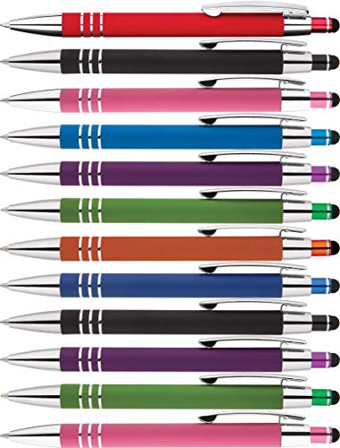 Stylus Pens - 2 in 1 Touch Screen & Writing Metal Pen, Sensitive Stylus Tip - The Hottie - for Your Touch Screen Device More - Gift Ideas