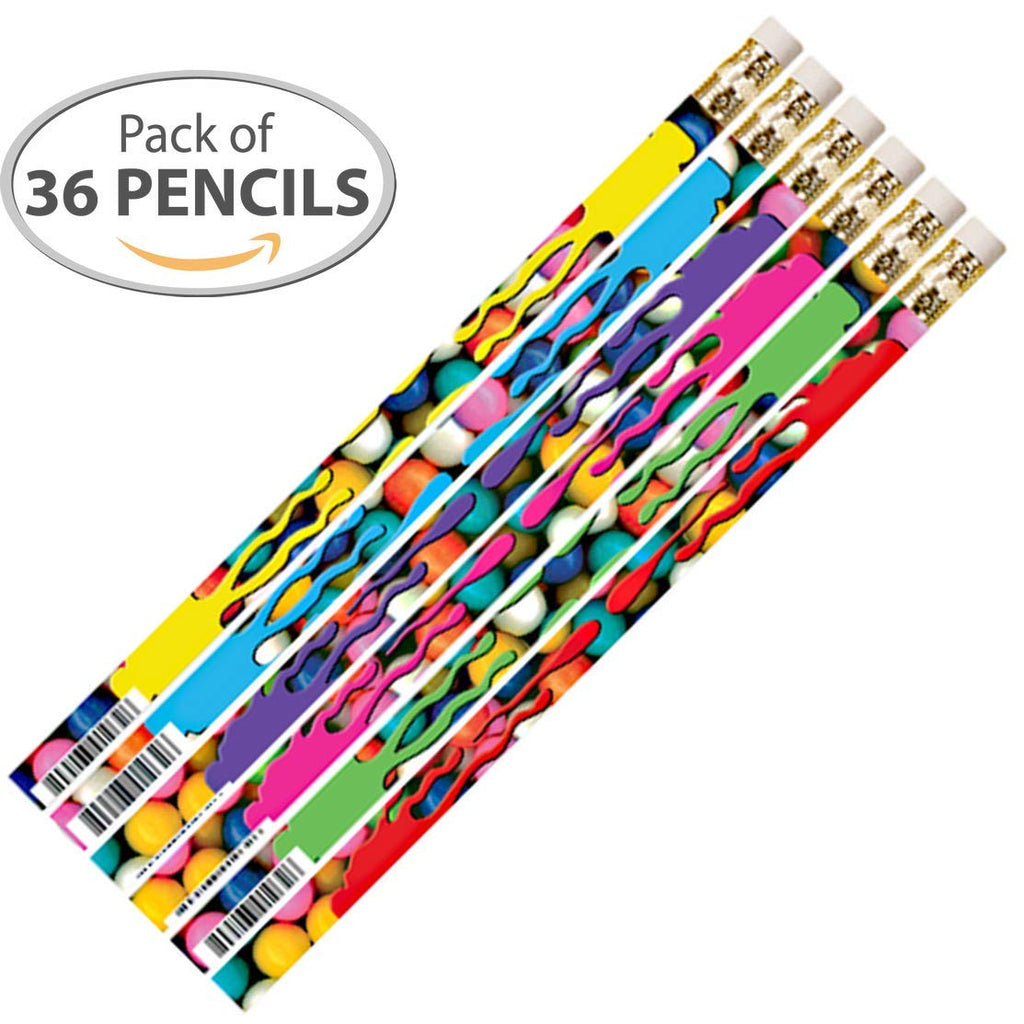 D1032 Splatter Matter - 36 Qty Package - Paint Splatter Pencils - Express Pencils