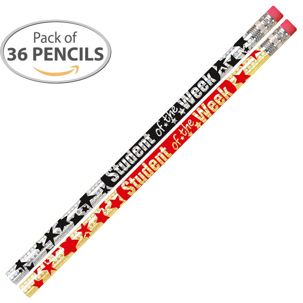 D1407 Student of the Week - 36 Qty Package - Award Pencils - Express Pencils