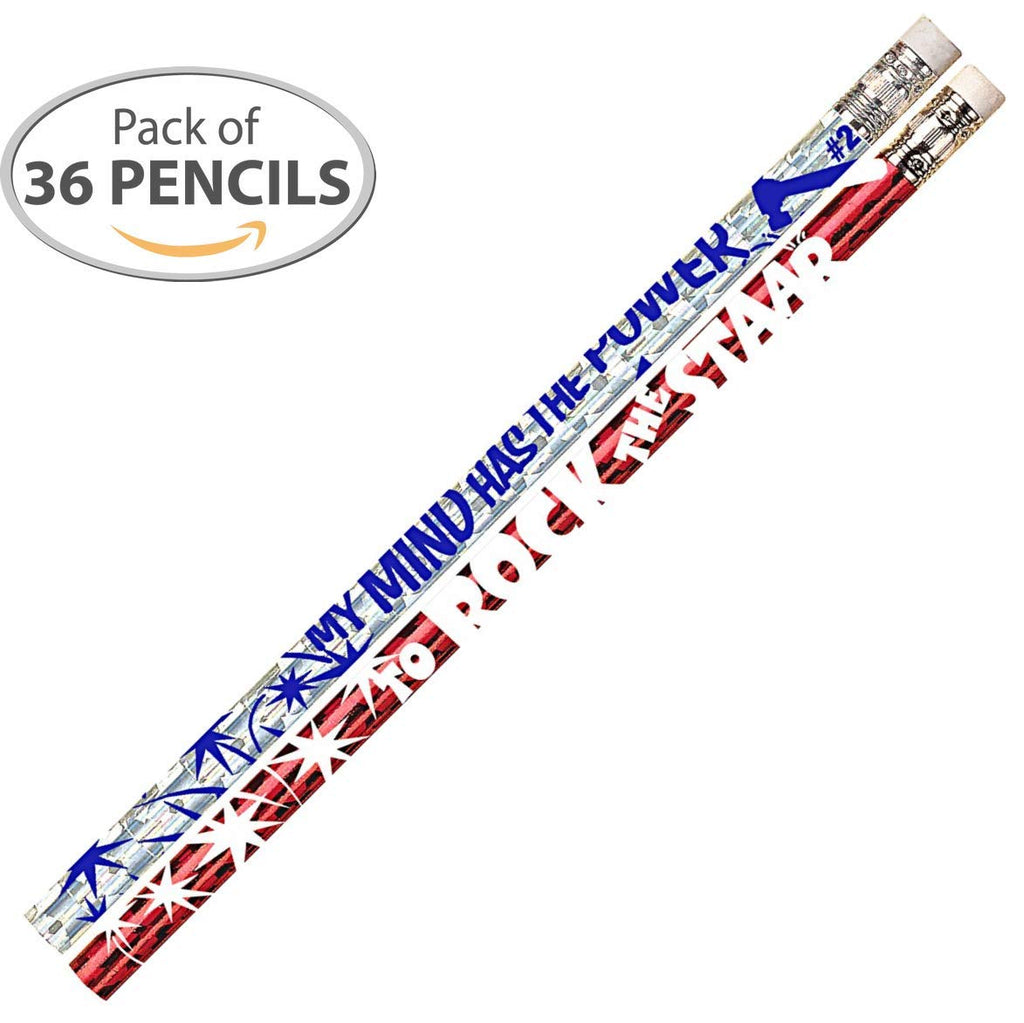 D2340 Rock the Staar - 36 Qty Package - Motivational Pencils - Express Pencils