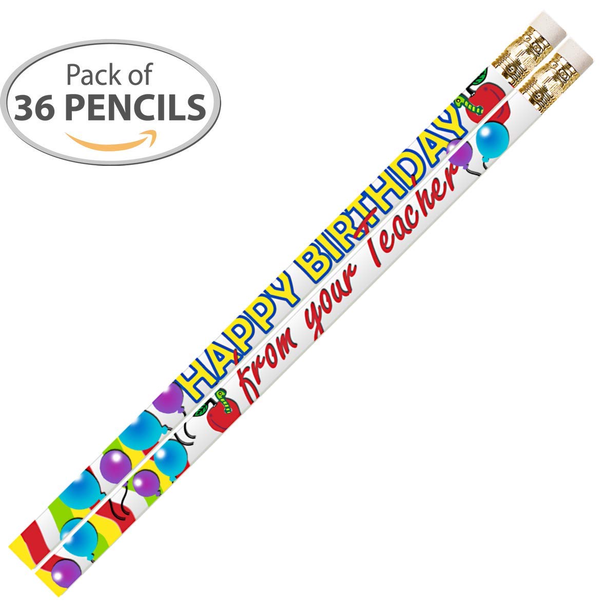 D2267 Happy Birthday From Your Teacher - 36 Qty Package - Birthday Pen –  ExpressPencils