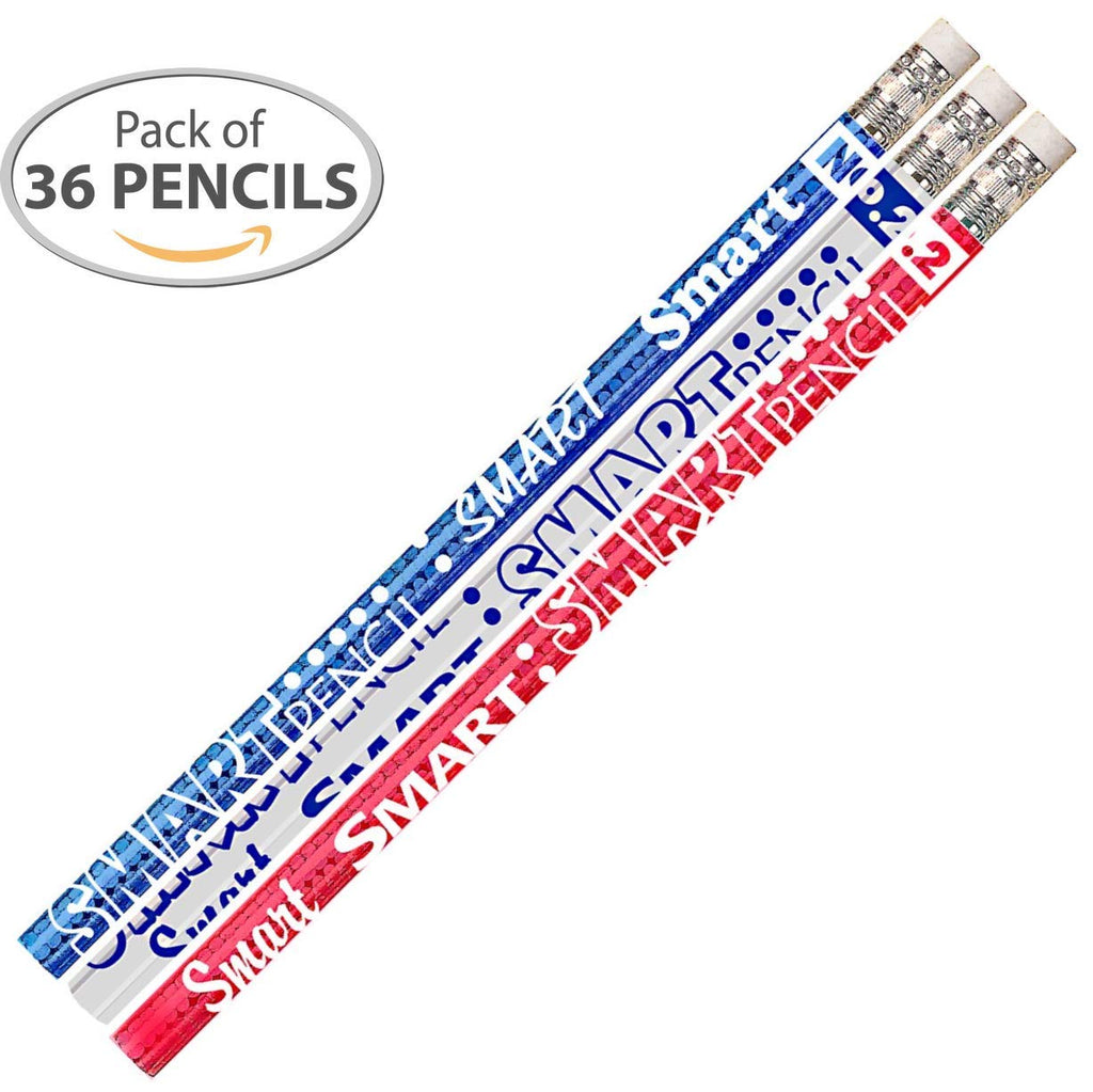 D2268 Smart Pencil - 36 Qty Package - Smart Motivational Pencils - Express Pencils