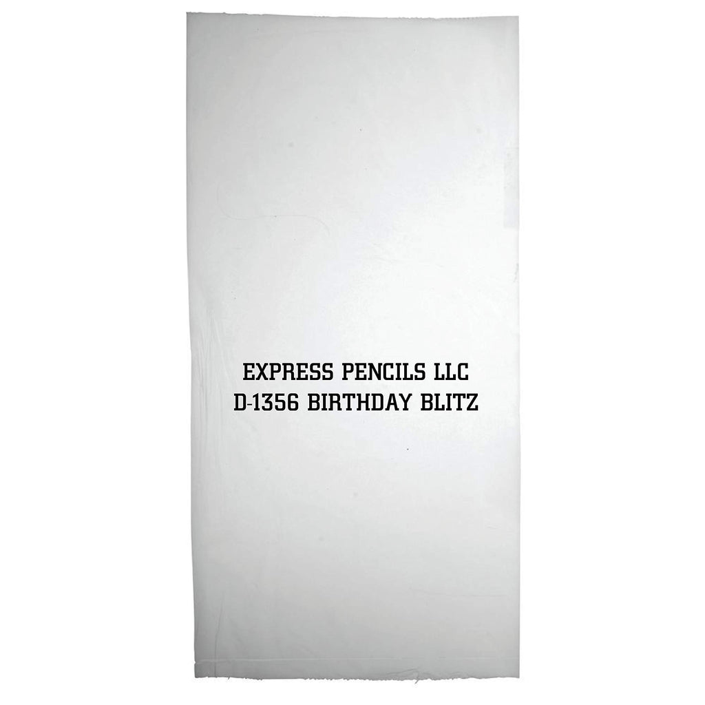 D1356 Birthday Blitz - 36 Qty Package - Happy Birthday Pencils - Express Pencils