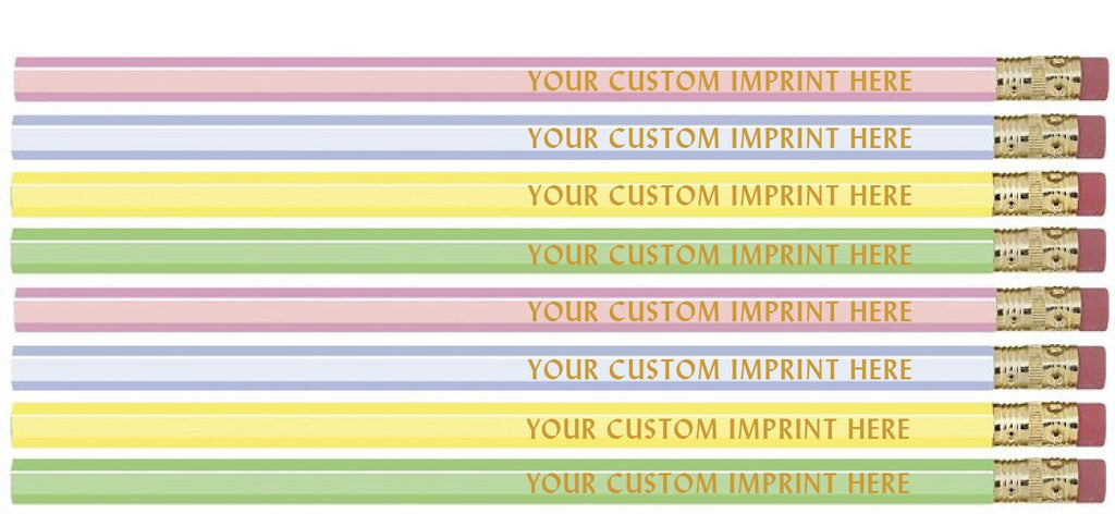 Express Pencils Personalized Pencils - Hexagon - Custom Imprinted - 12 pkg FREE PERZONALIZATION