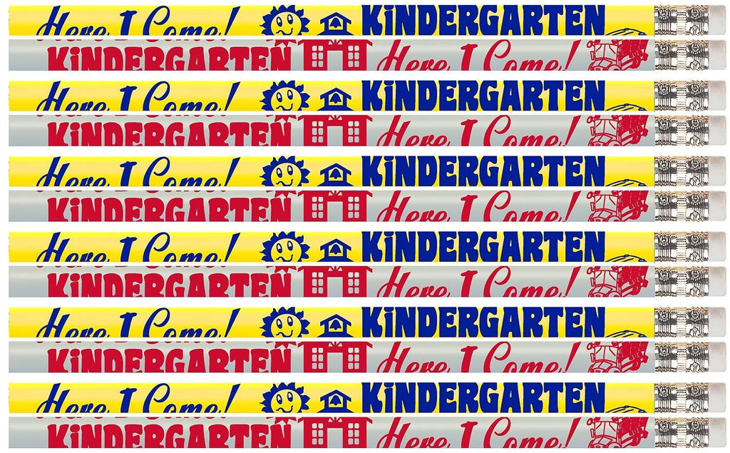 D2490 Kindergarten Here I Come - 36 Qty Package - Kindergarten Pencils - Express Pencils