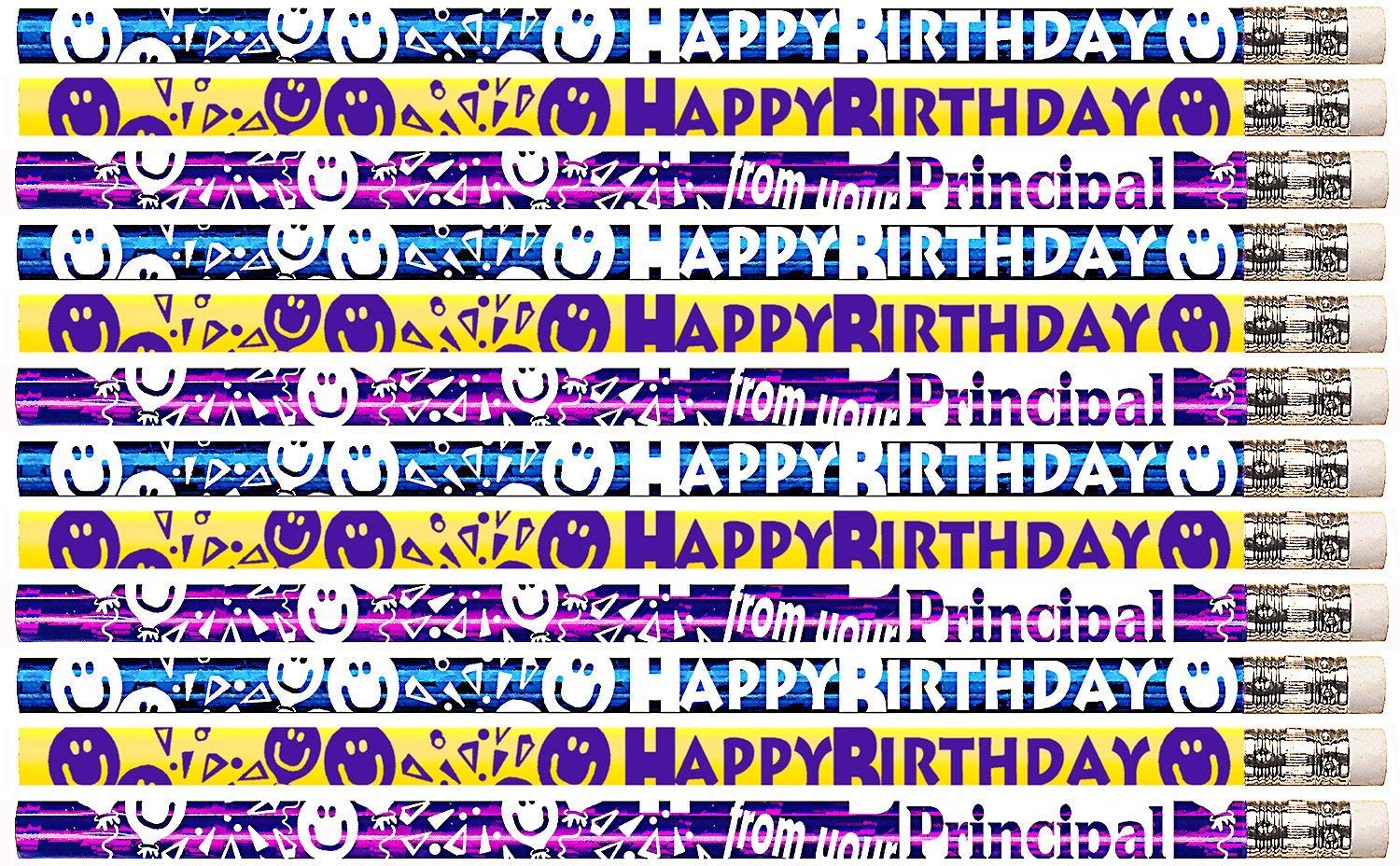 D1444 Happy Birthday From Your Principal - 36 Qty Package - Birthday P –  ExpressPencils