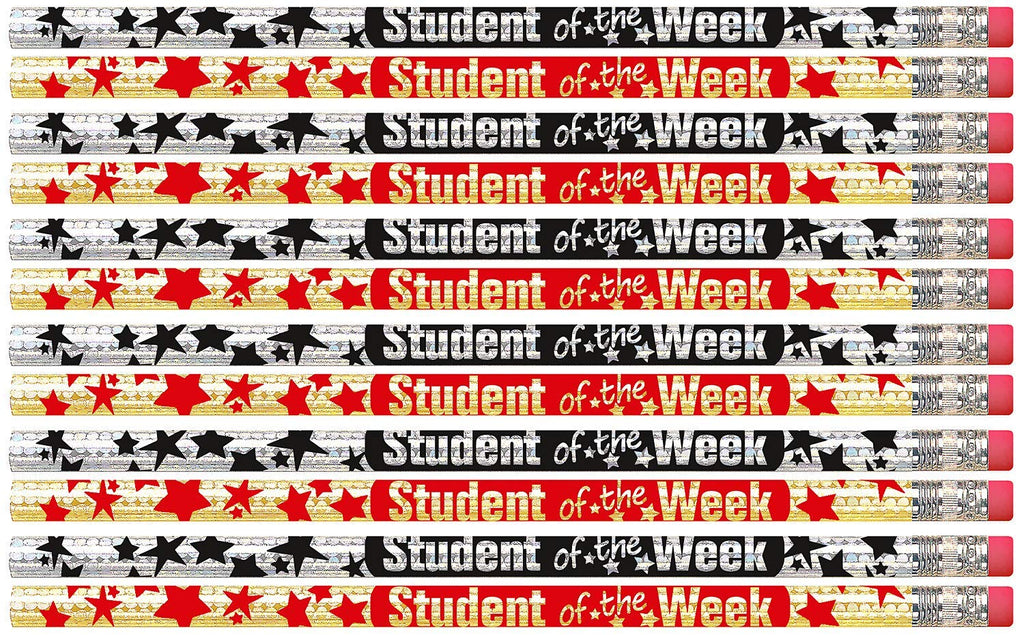 D1407 Student of the Week - 36 Qty Package - Award Pencils - Express Pencils