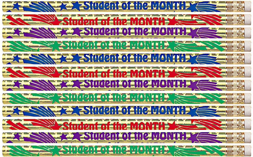 D2284 Student Of The Month - 36 Qty Package - Award Pencils - Express Pencils